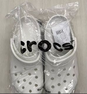 White classic crocs store