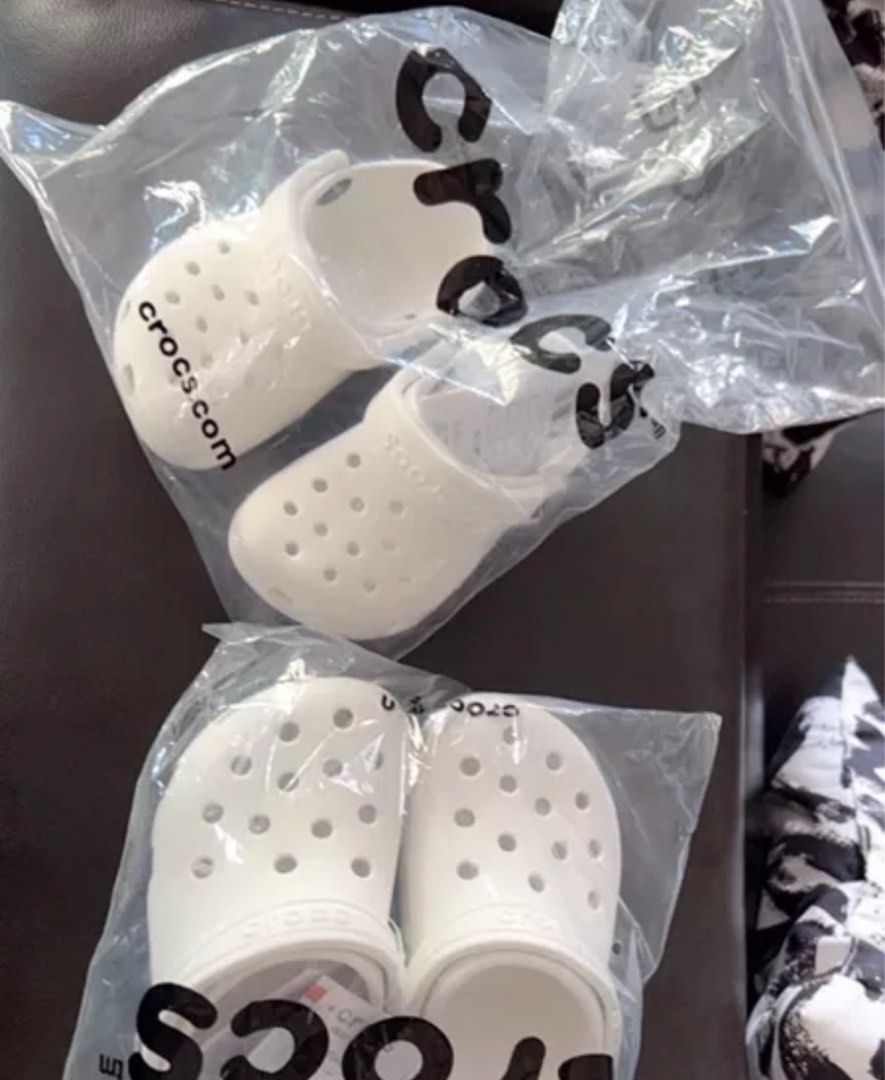 White original new arrivals crocs