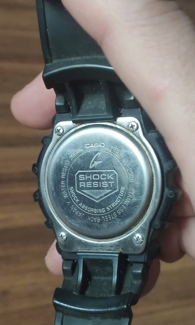 2002 CASIO G-SHOCK Gold Defender G-2300GM-9JF, Men's Fashion, Watches ...