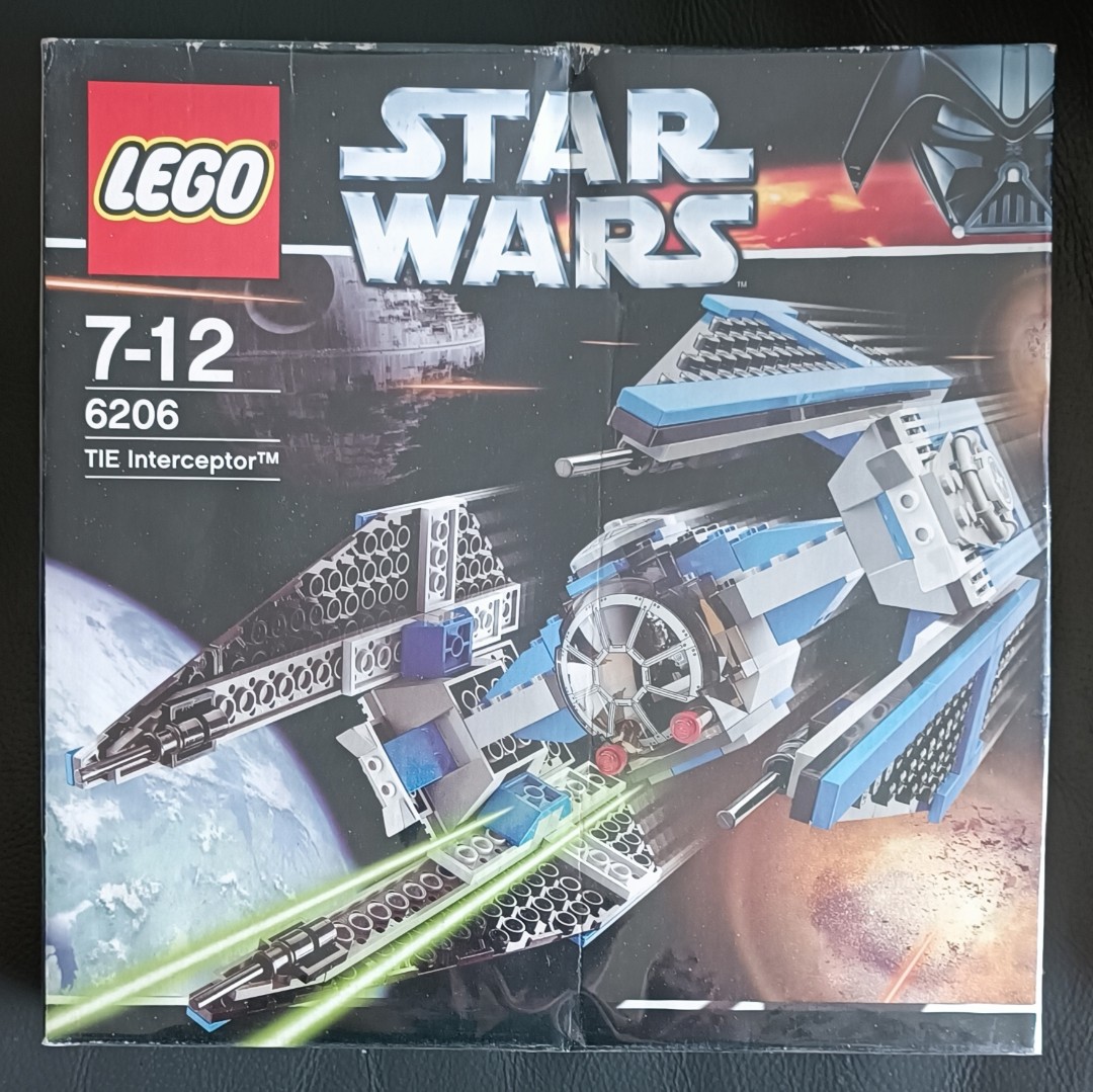 未開封 LEGO Star Wars 6206 Tie Intercepter-