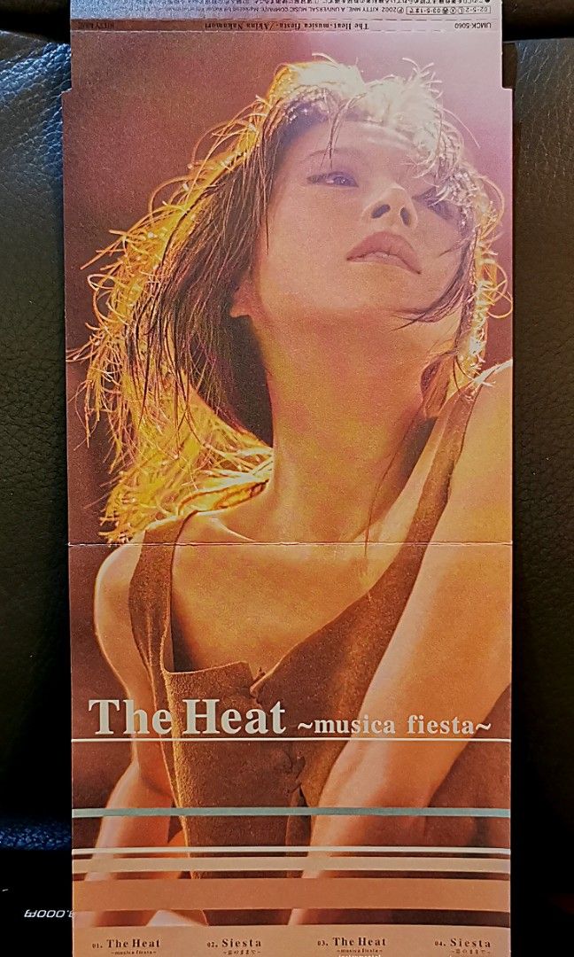 中森明菜的第41張單曲EP《The Heat ~musica fiesta~》於2002年5月2日