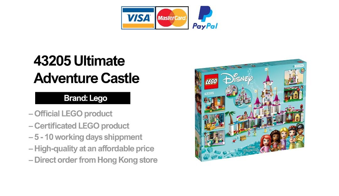 LEGO Disney 43205 - Ultimate Adventure Castle