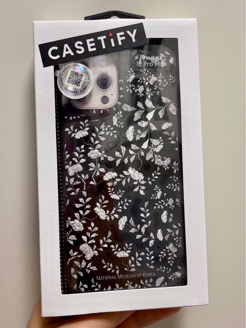 (全新未開) CASETiFY x National Museum of Korea iphone 12 pro max, 手提電話, 手