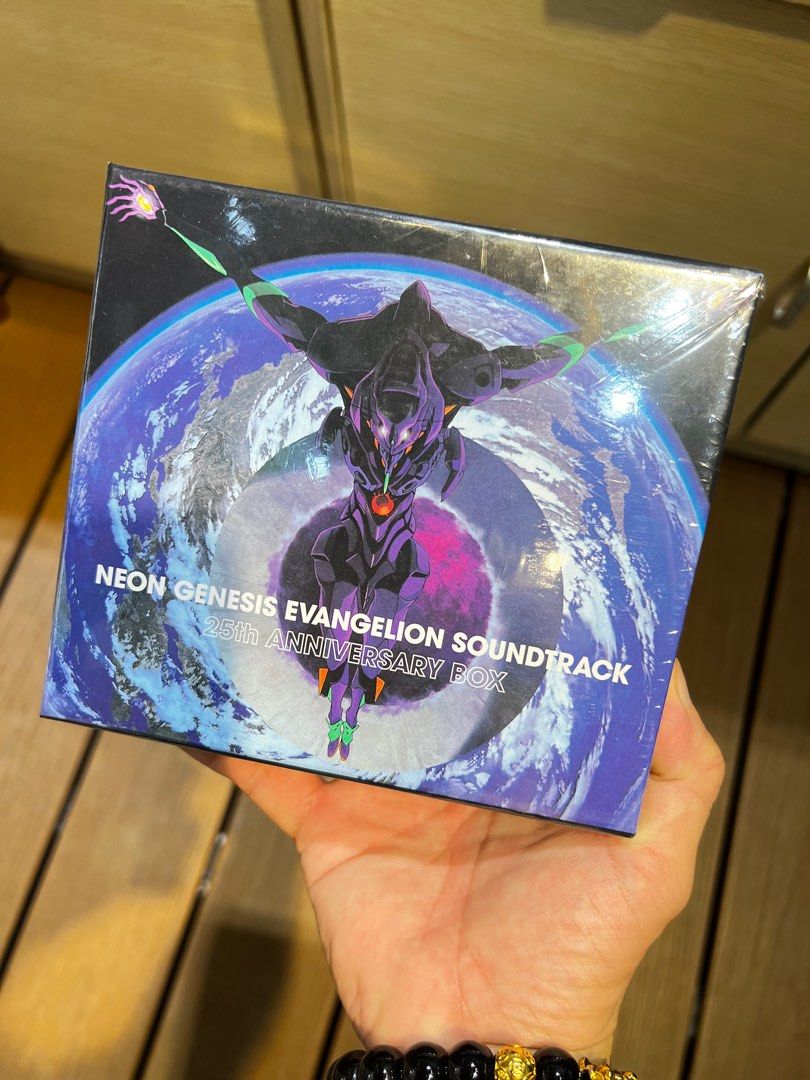 新世紀福音戰士 NEON GENESIS EVANGELION SOUNDTRACK 25th ANNIVERSARY BOX 日本版5CD