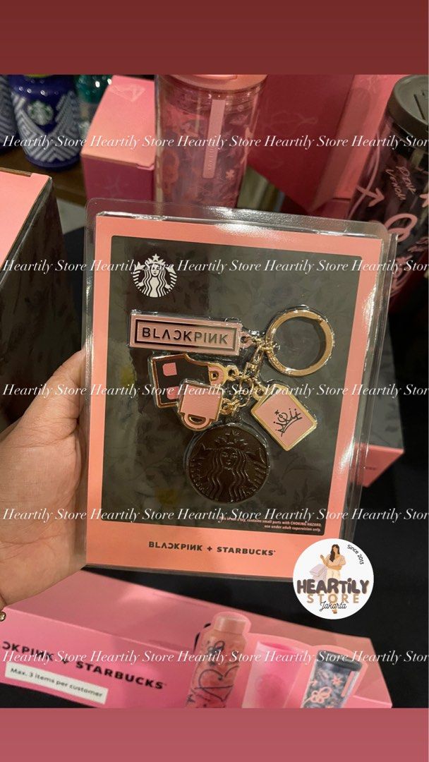 BLACKPINK STARBUCKS キーチェーン 通販