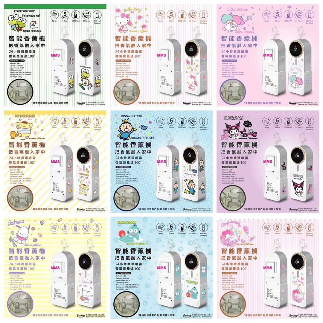 正版 Sanrio AP鴨 AhiruNoPekkle 水怪 Hangyodon 青蛙 Kero Kero Keroppi Hello ...