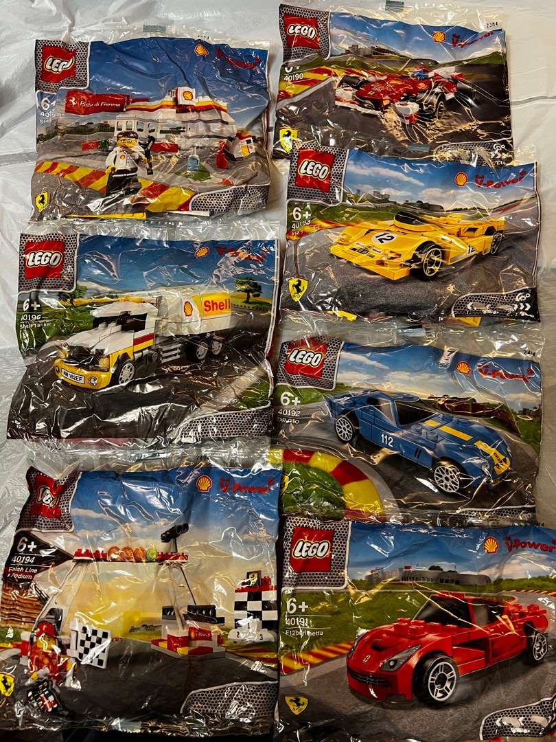 絕版 Shell x lego, 興趣及遊戲, 玩具 & 遊戲類 - Carousell