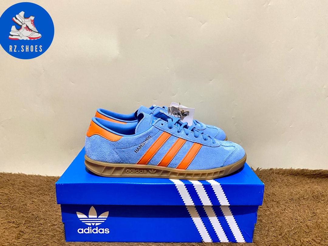 Adidas hamburg cheap blue orange