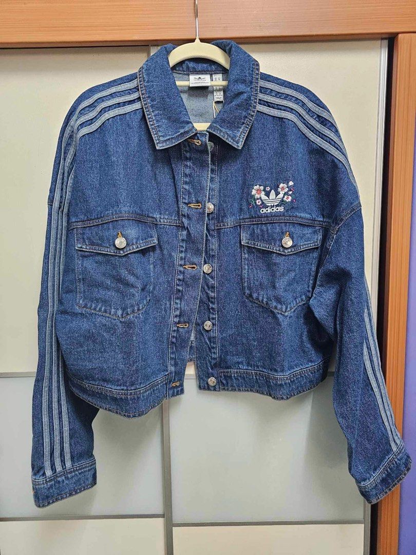 Adidas jacket online and jeans
