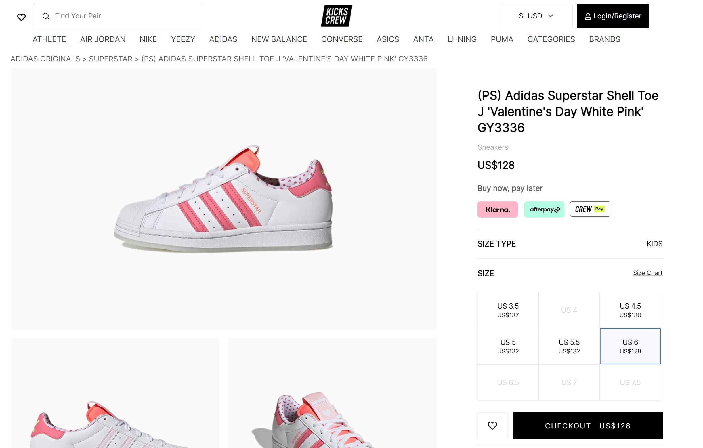 Pink and white shell toe adidas sales