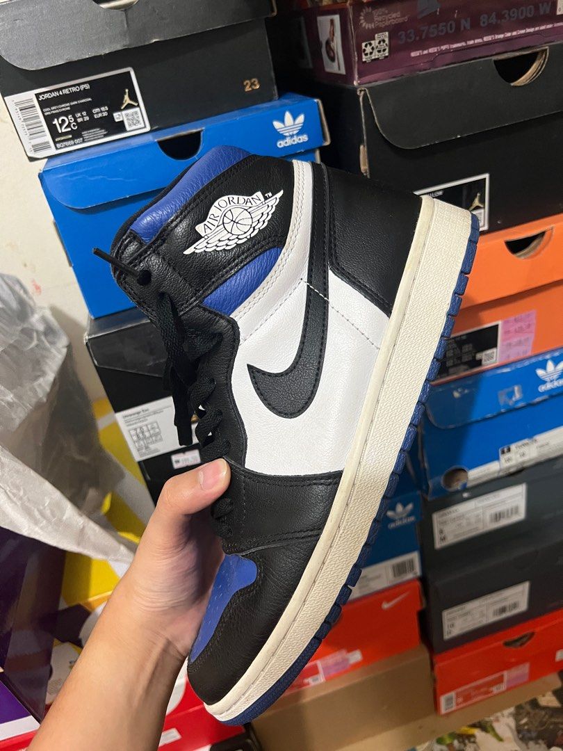 Air Jordan 1 Retro High "Royal Toe", Men's Fashion, Footwear, Sneakers