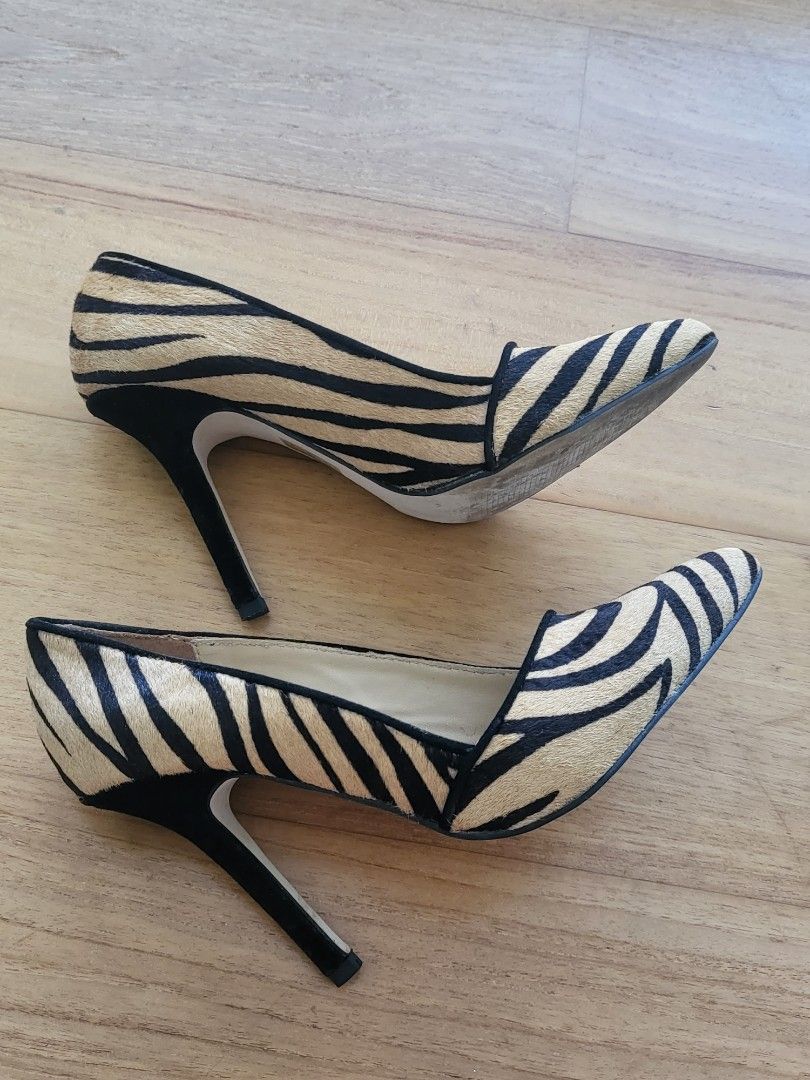 Aldo Zebra Heels Euro 35