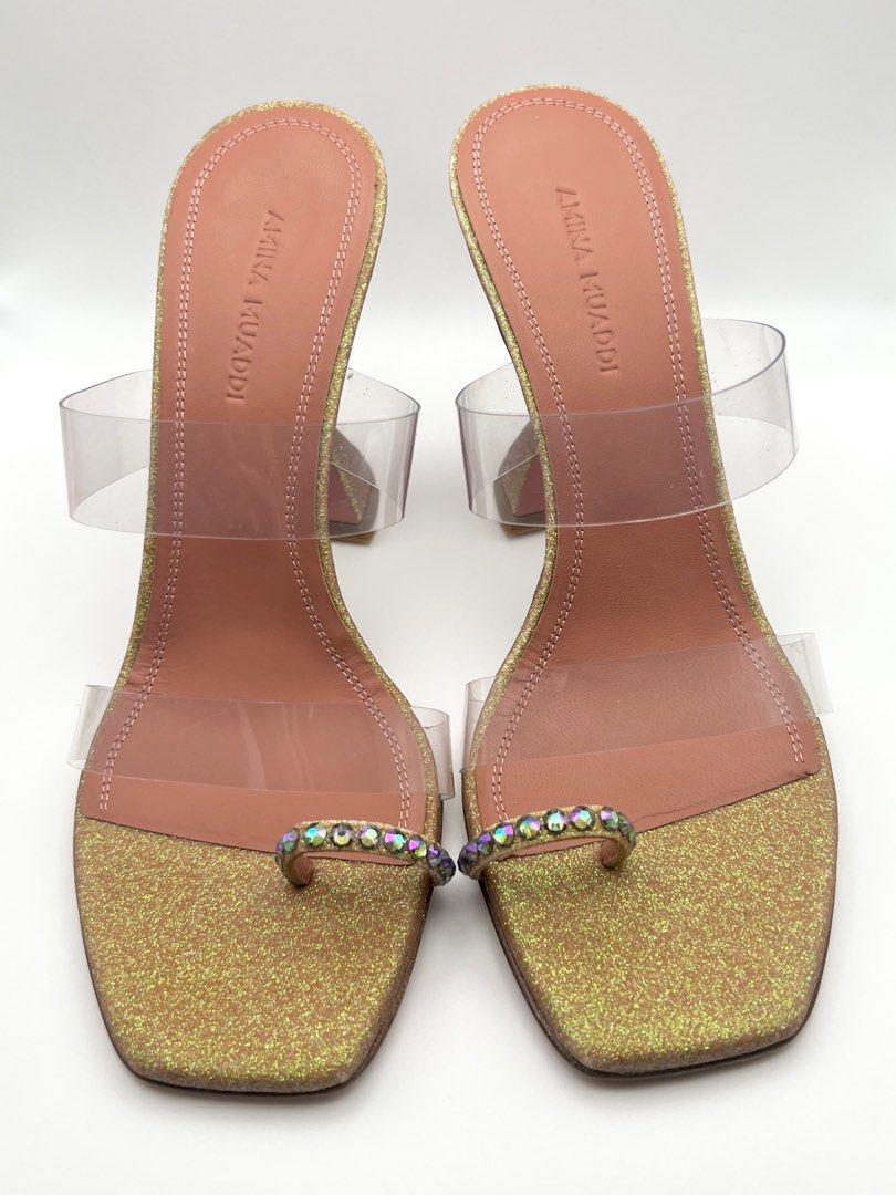 Amina muaddi sales sami sandal