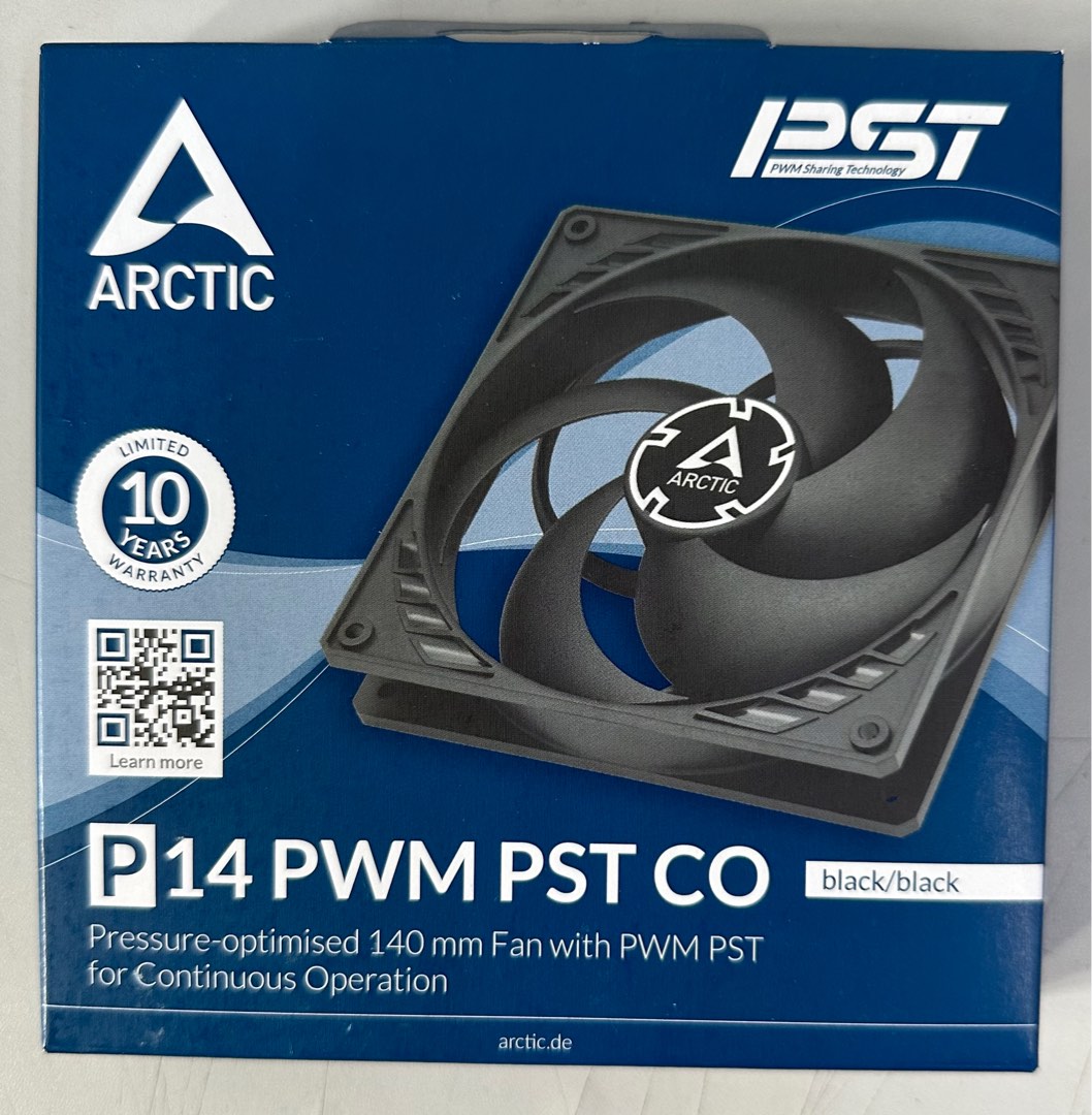 ARCTIC P14 PWM PST CO - Pressure-optimised 140 mm Fan with PWM & PST (PWM  Sharing Technology) for Continuous Operation