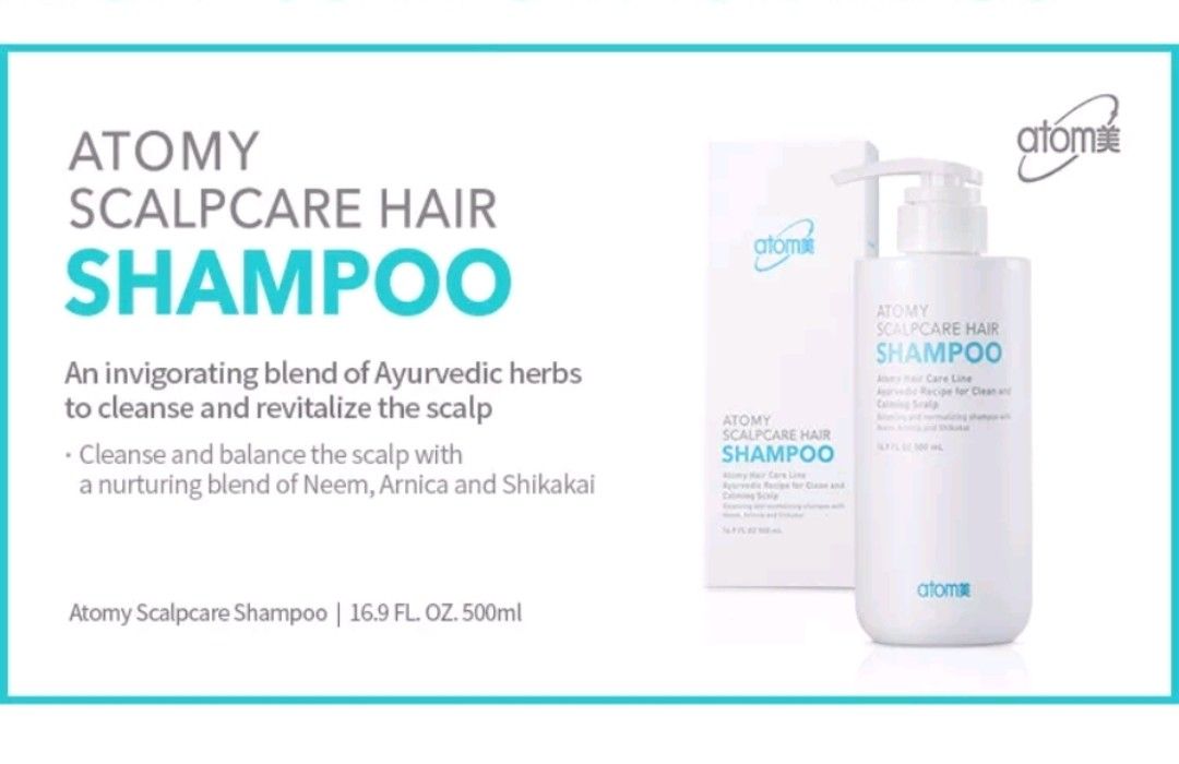 Atomy Scalpcare Hair Shampoo 500ml, Beauty & Personal Care, Hair on ...
