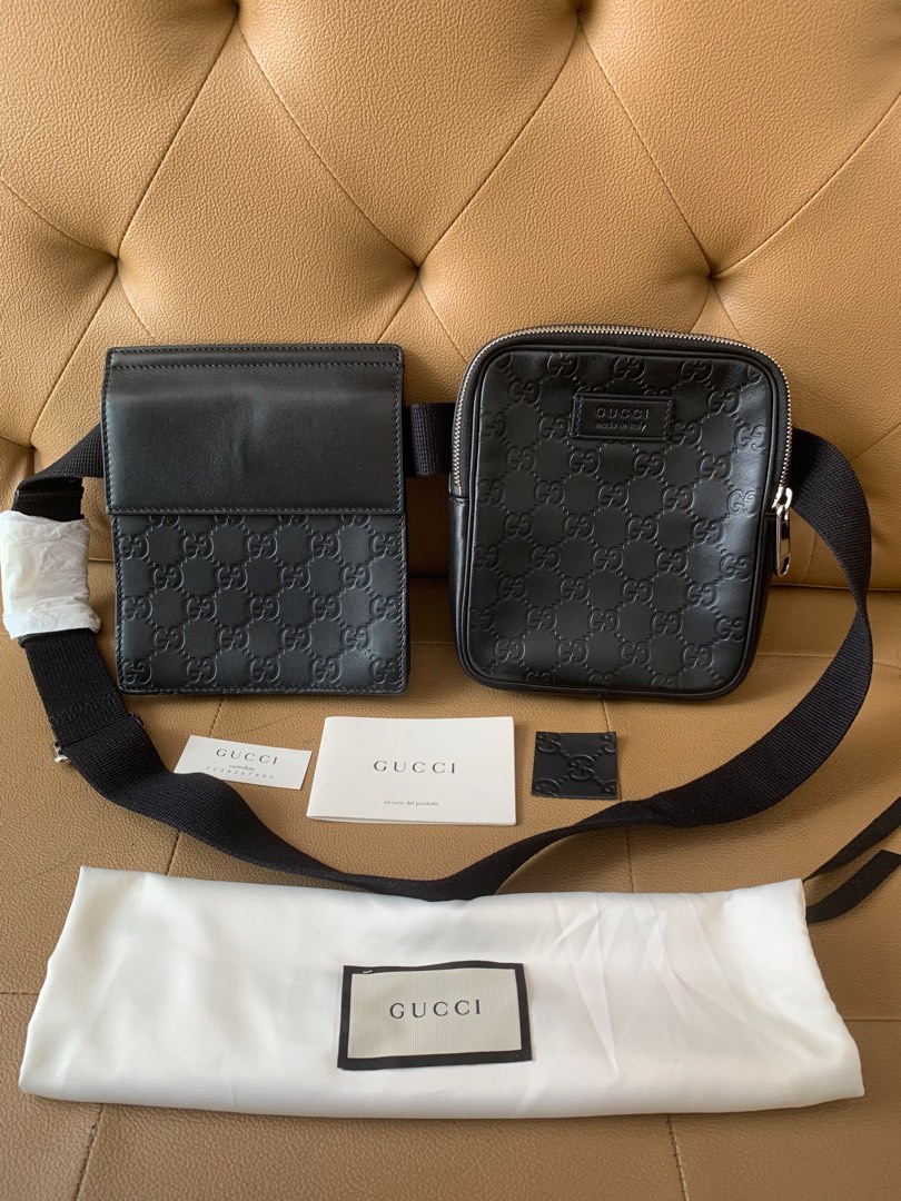 Gucci guccissima hot sale belt bag