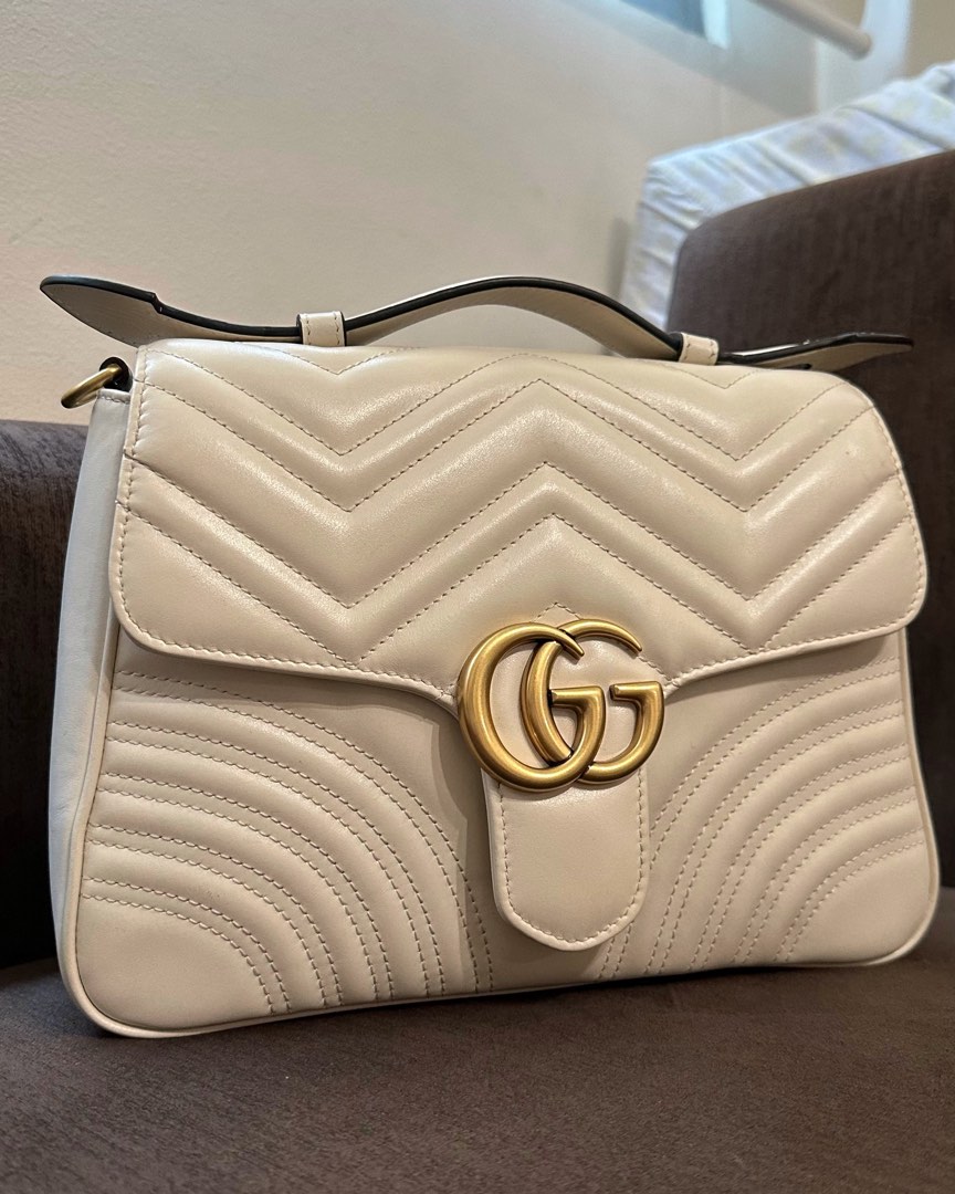 Authentic Gucci Marmont Top Handle on Carousell