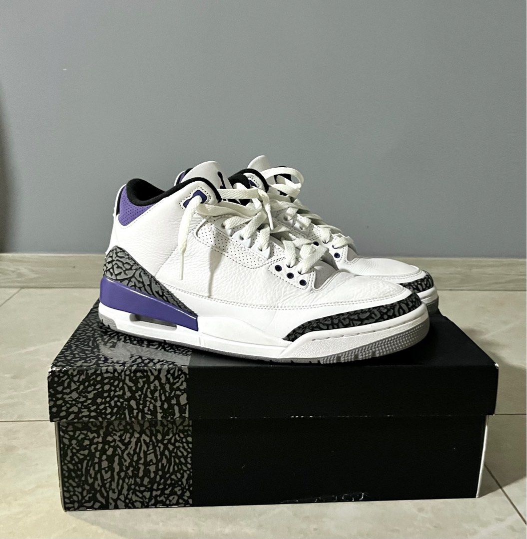 Air Jordan 3 dark iris