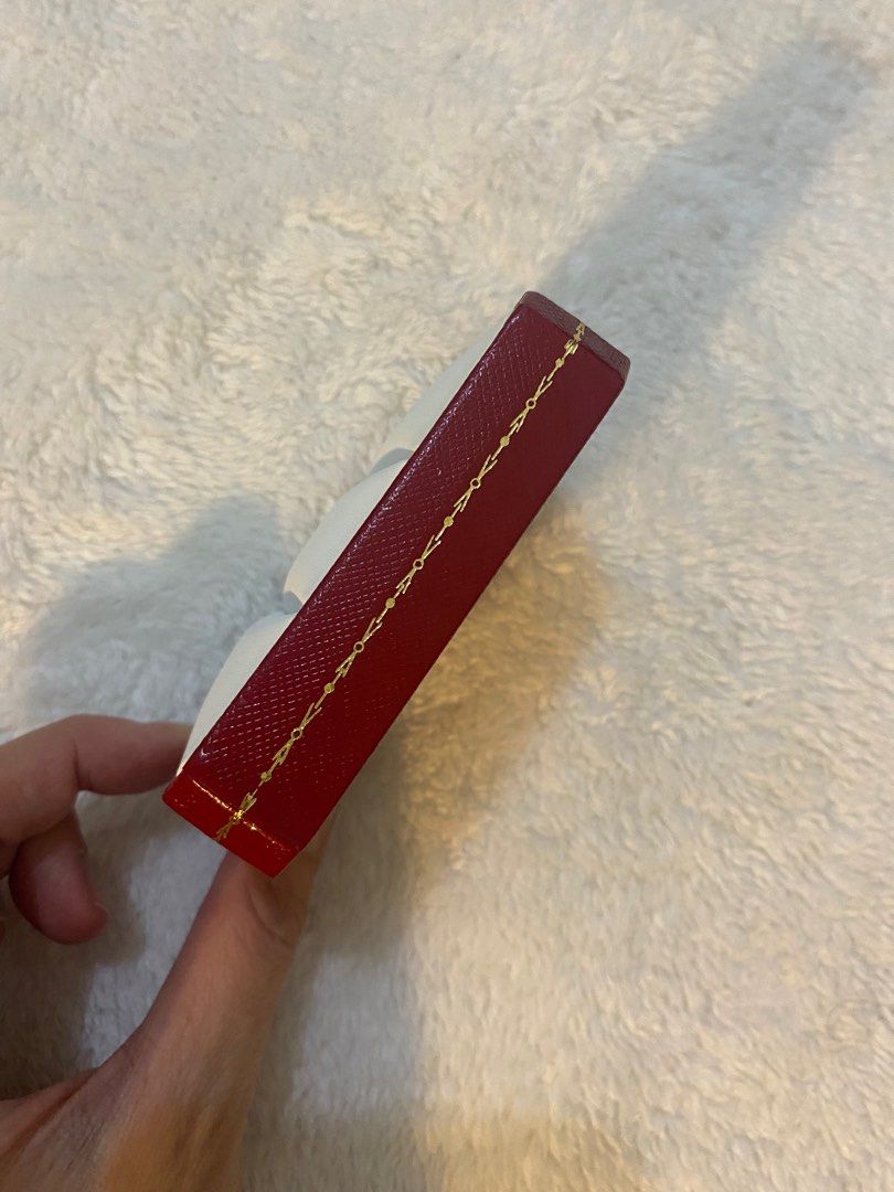Authentic Preloved Cartier Case for Rings/ Earrings (Category: Luxury Accessories) located in Quezon City. Submitted by tokyoluxestuff2013 (Listing ID 1244619170, Image 2). Description: Price fixed Authentic Cartier Case for Rings / Earrings Onhand Shipping via LBC / Grab / Lalamove Add shipping fee .