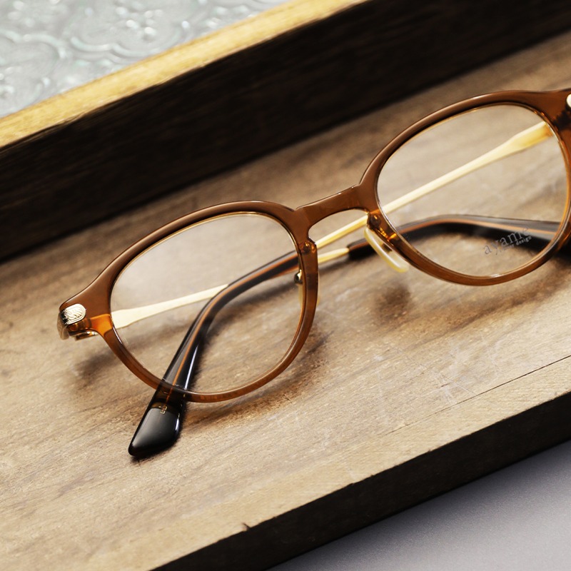AYAME CROWN #LB , SIZE: 48-22, 男裝, 手錶及配件, 眼鏡- Carousell