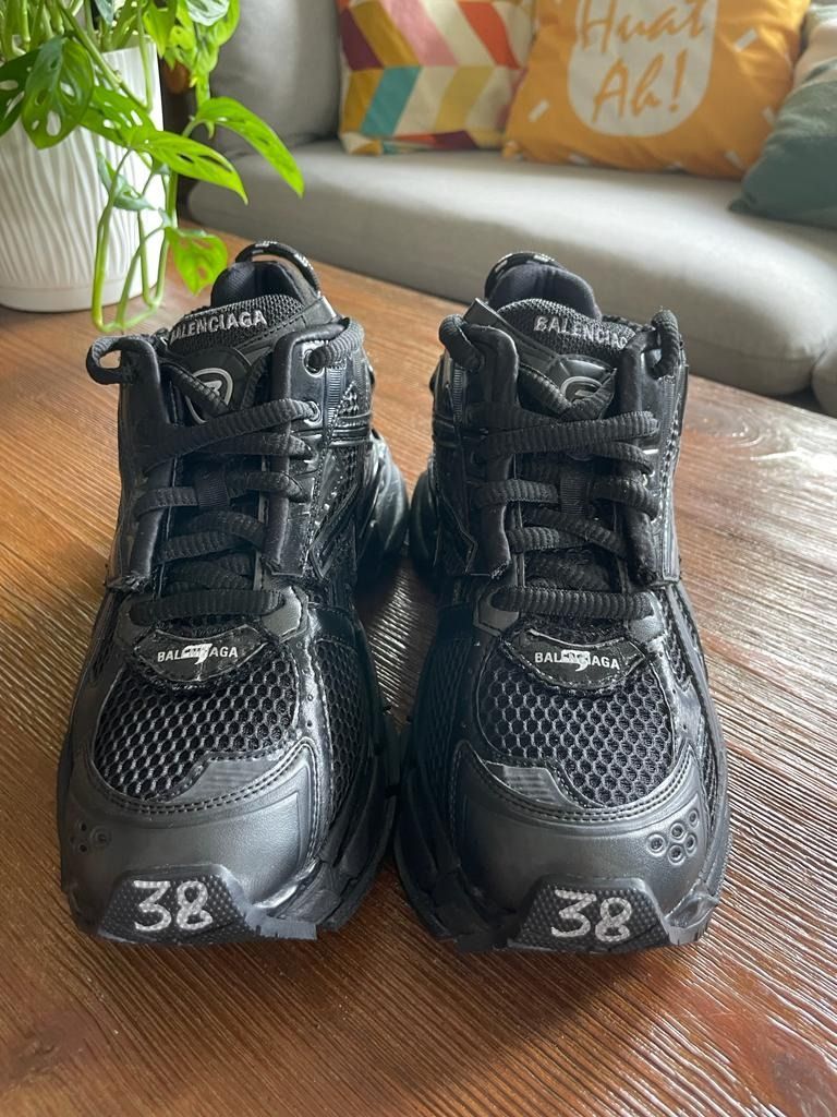 All black balenciaga runners womens outlet