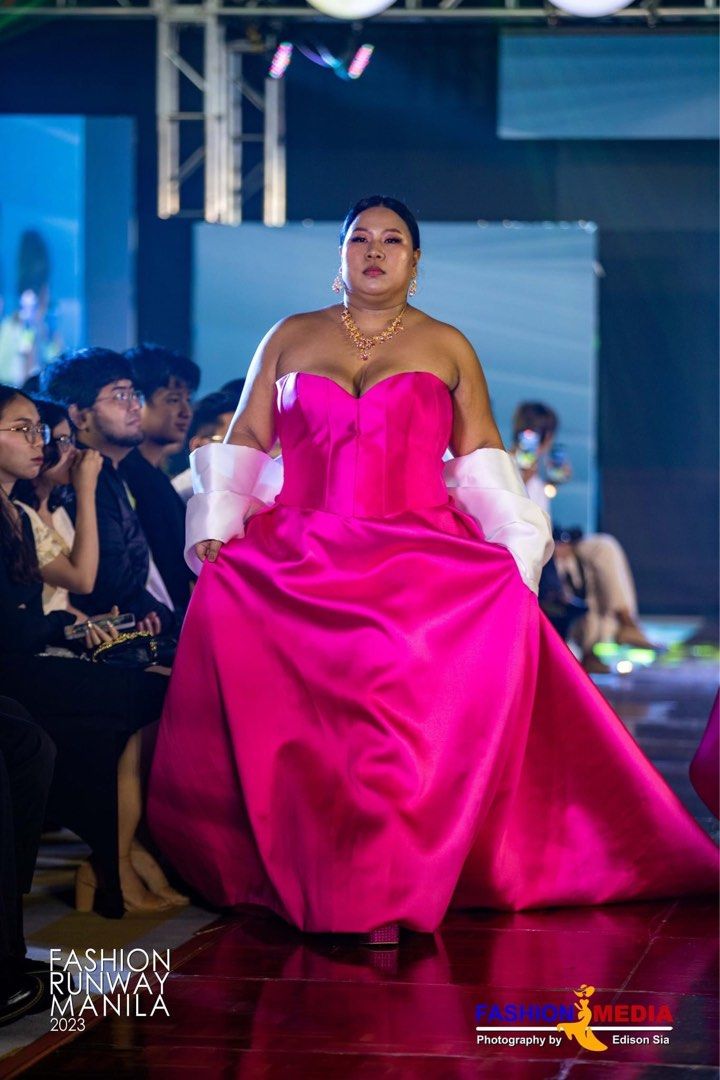 Viviettine | Pink Plus Size Gown