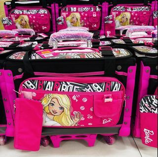 📣 ON SALE: Barbie™ School Trolley Bag (SQM Square Trolley)