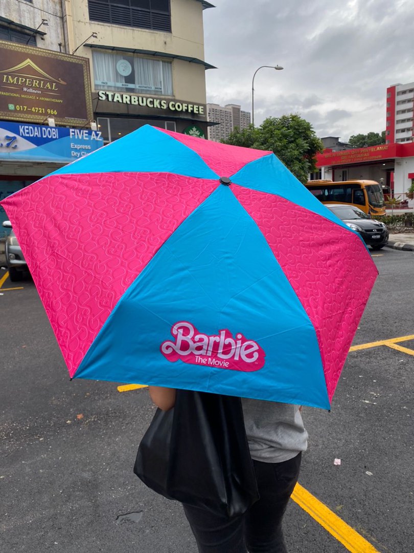 Barbie umbrella on sale