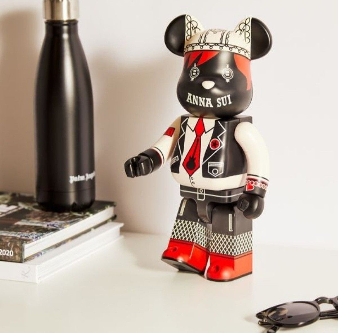 BE@RBRICK ANNA SUI RED & BEIGE 1000％