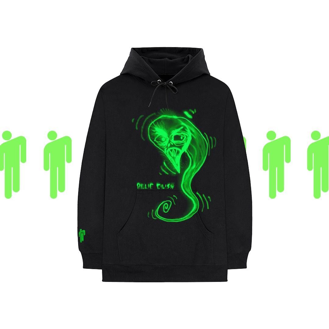 Billie Eilish Official Merch Hoodie Men s Fashion Coats Jackets
