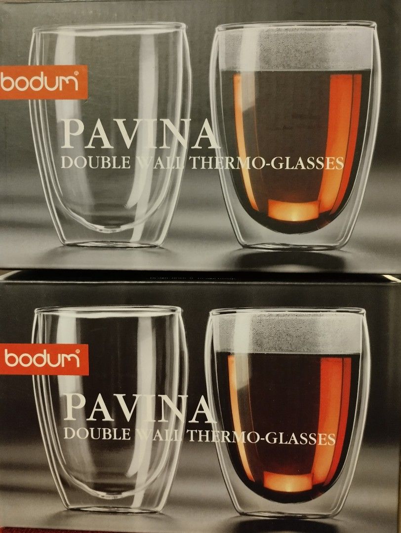 Double Wall Glasses PAVINA - 2 pieces set 0.25 L