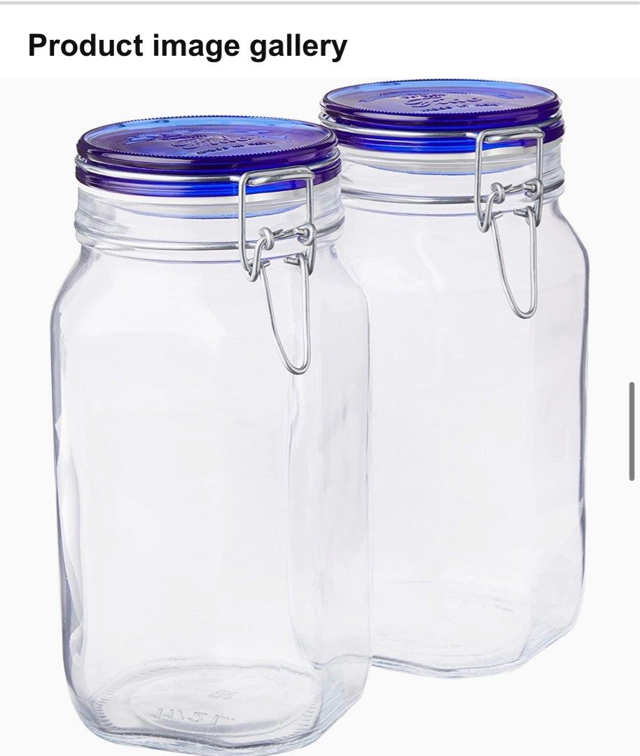 thumbnail image 2 of Aazon.co: Borioli Rocco Fido Collection, 2 Pack, 17 Oz. Food Storage... 2 of 11