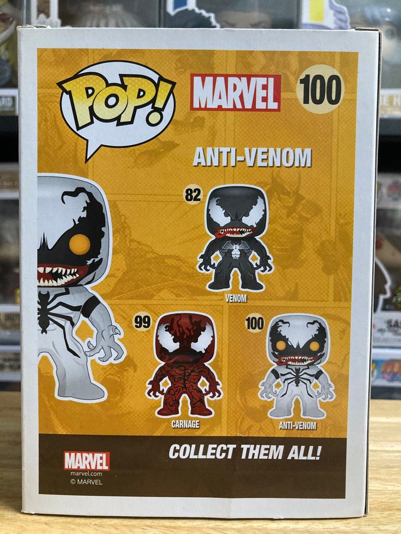 Anti venom funko shop pop boxlunch exclusive