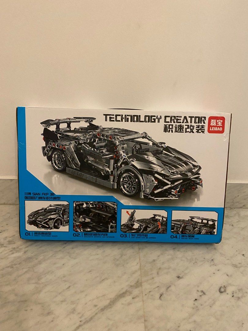 Block Racing Lego Brand new lego blocks racing car supercar model, Hobbies & Toys, Toys ...