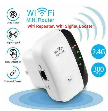 WiFi Extender Signal Booster up to 9956 sq.ft for Home, Long Range Internet  Repeater and Signal Amplifier with Ethernet Port - Easy 1-Tap Setup
