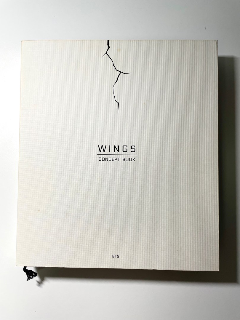 BTS Wings Concept Book with Two Poster cards and JHope Changing