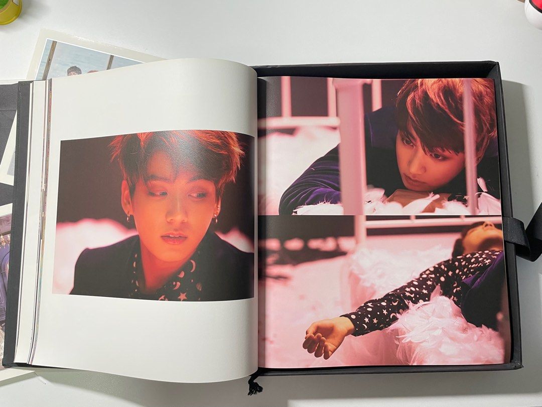BTS Wings Concept Book with Two Poster cards and JHope Changing
