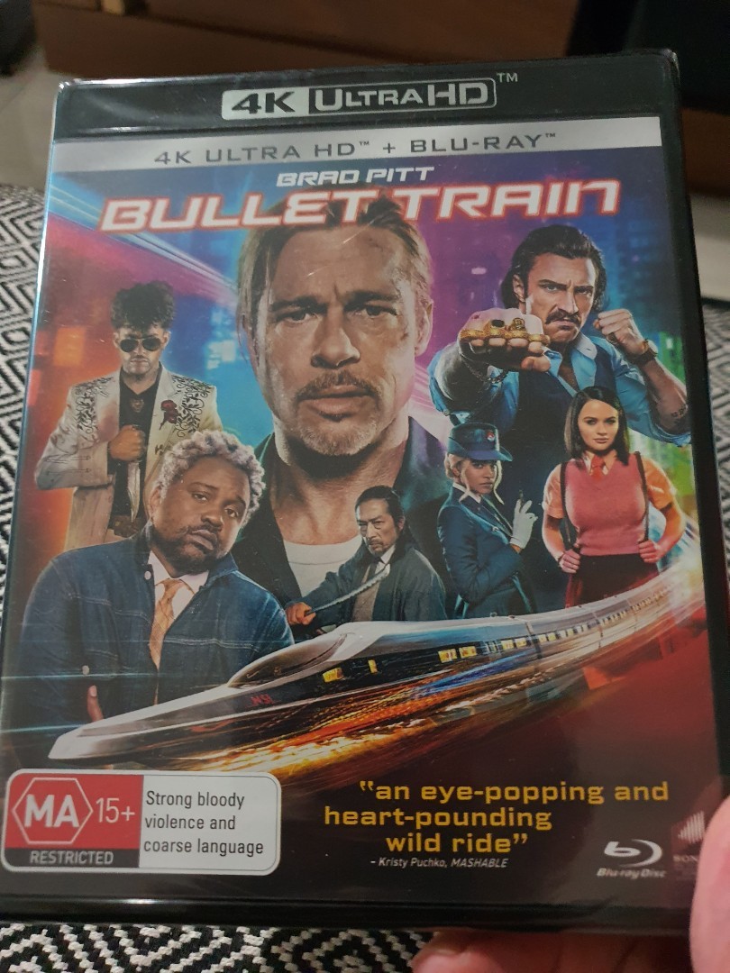 Bullet Train 4K : r/Steelbooks