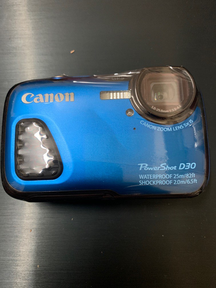 Canon D30防水相機, 相機攝影, 相機在旋轉拍賣
