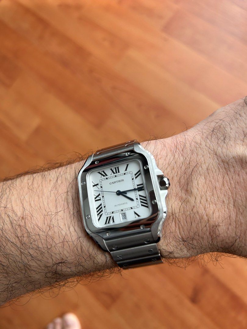 Cartier santos Large Men s Fashion Watches Accessories