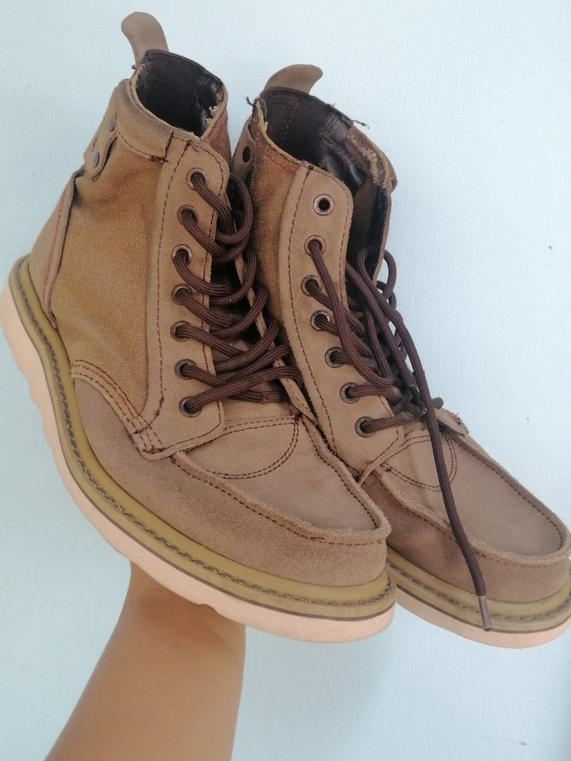 CAT high cut Men s Fashion Footwear Boots on Carousell