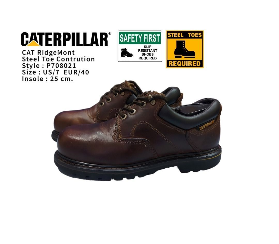 Caterpillar ridgemont discount steel toe