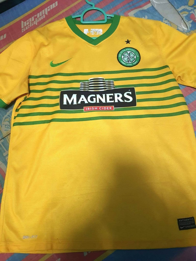 Celtic 2013-14 Original Away Shirt (Good) L Football shirt