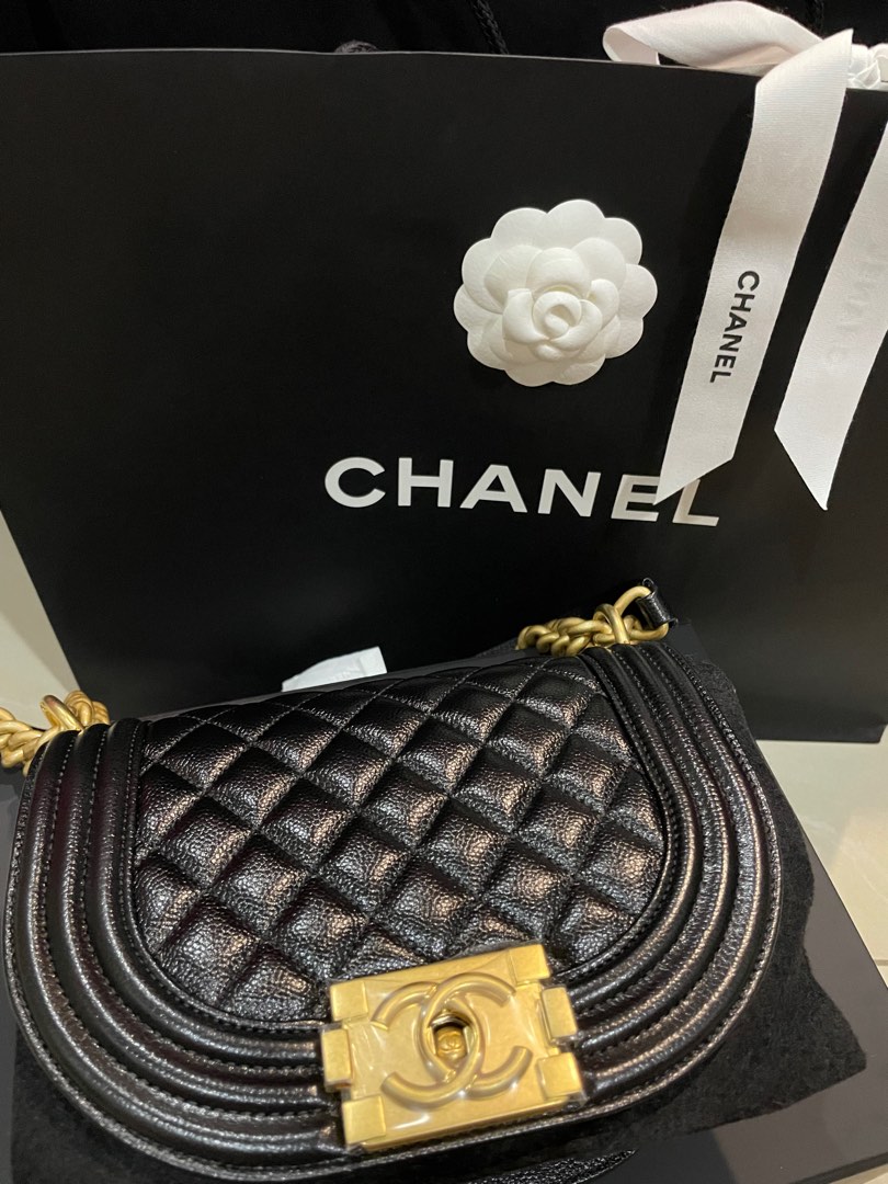 Chanel Boy Messenger Bag, Luxury, Bags & Wallets on Carousell