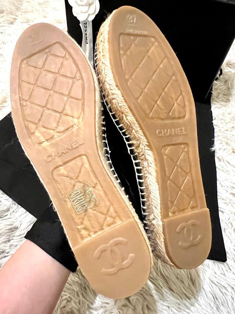 Chanel espadrille Luxury Sneakers Footwear on Carousell