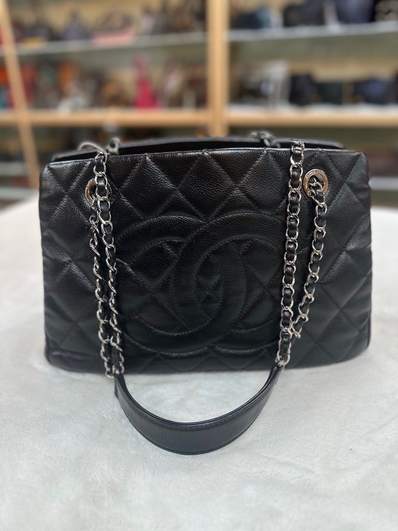 Chanel Timeless Shopping Tote, Luxury, Bags & Wallets on Carousell