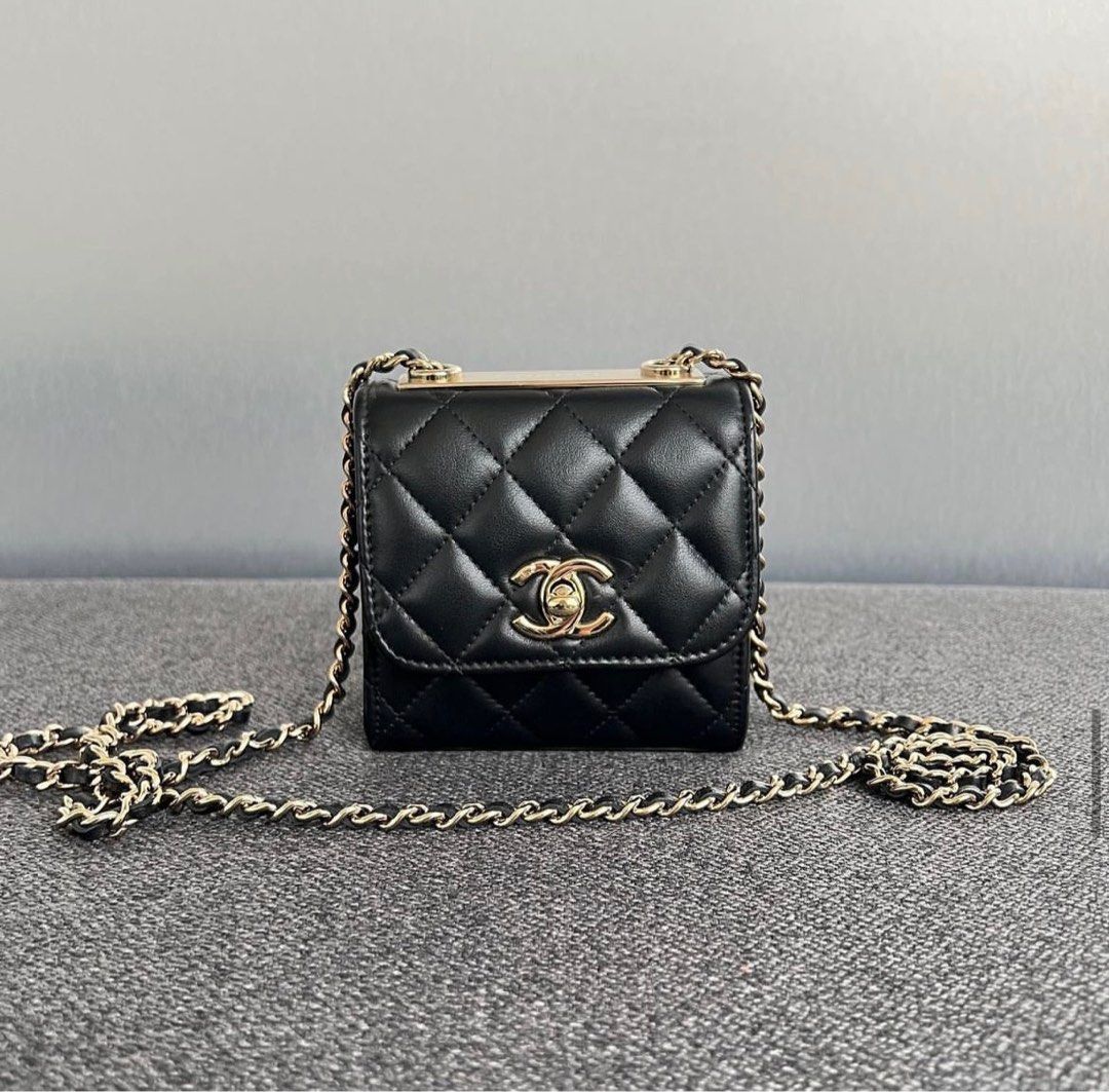 What Goes Around Comes Around Chanel Multi Lambskin Graphic Flap Mini Bag