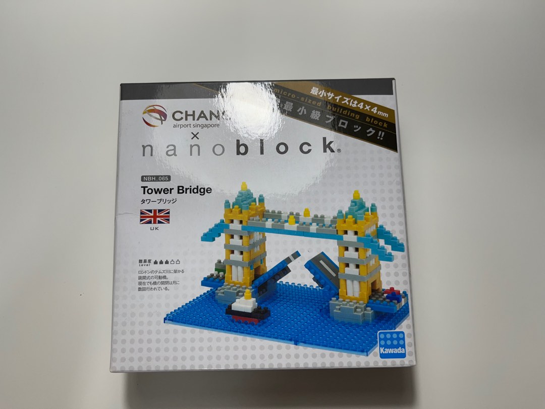 Changi x Nanoblock Tower bridge Hobbies Toys Toys Games on