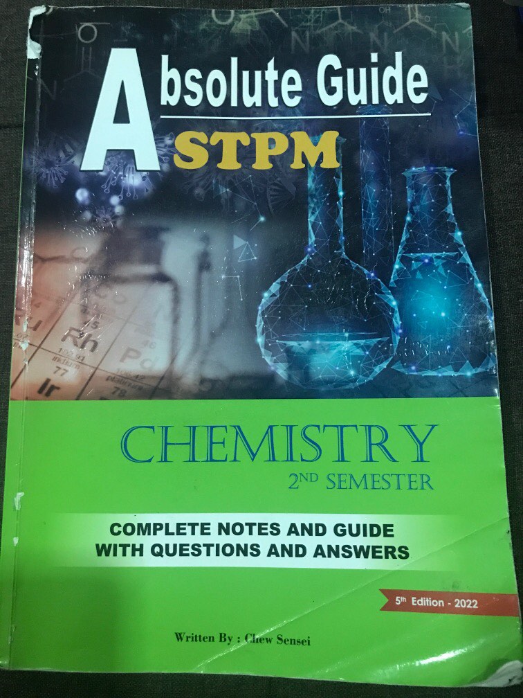 STPM　Textbook,　Books　Chemistry　on　Textbooks　Toys,　Semester　Magazines,　Hobbies　Carousell