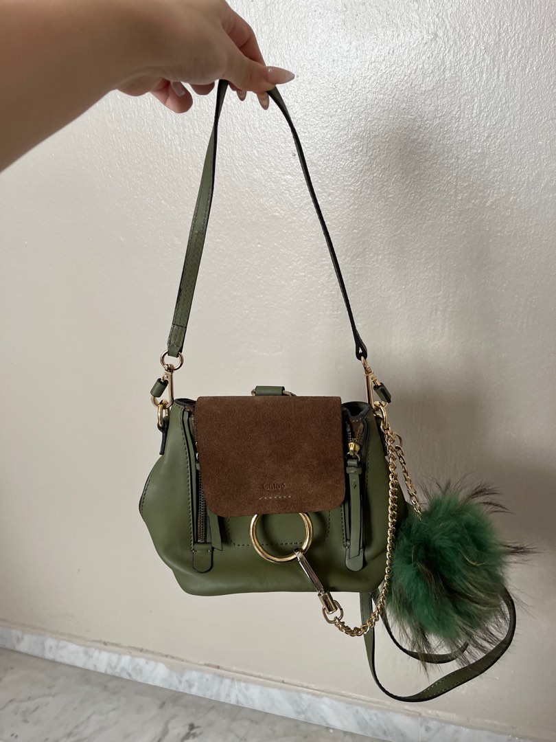 Chloe faye online backpack green